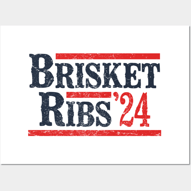 Brisket Ribs 2024 Wall Art by Etopix